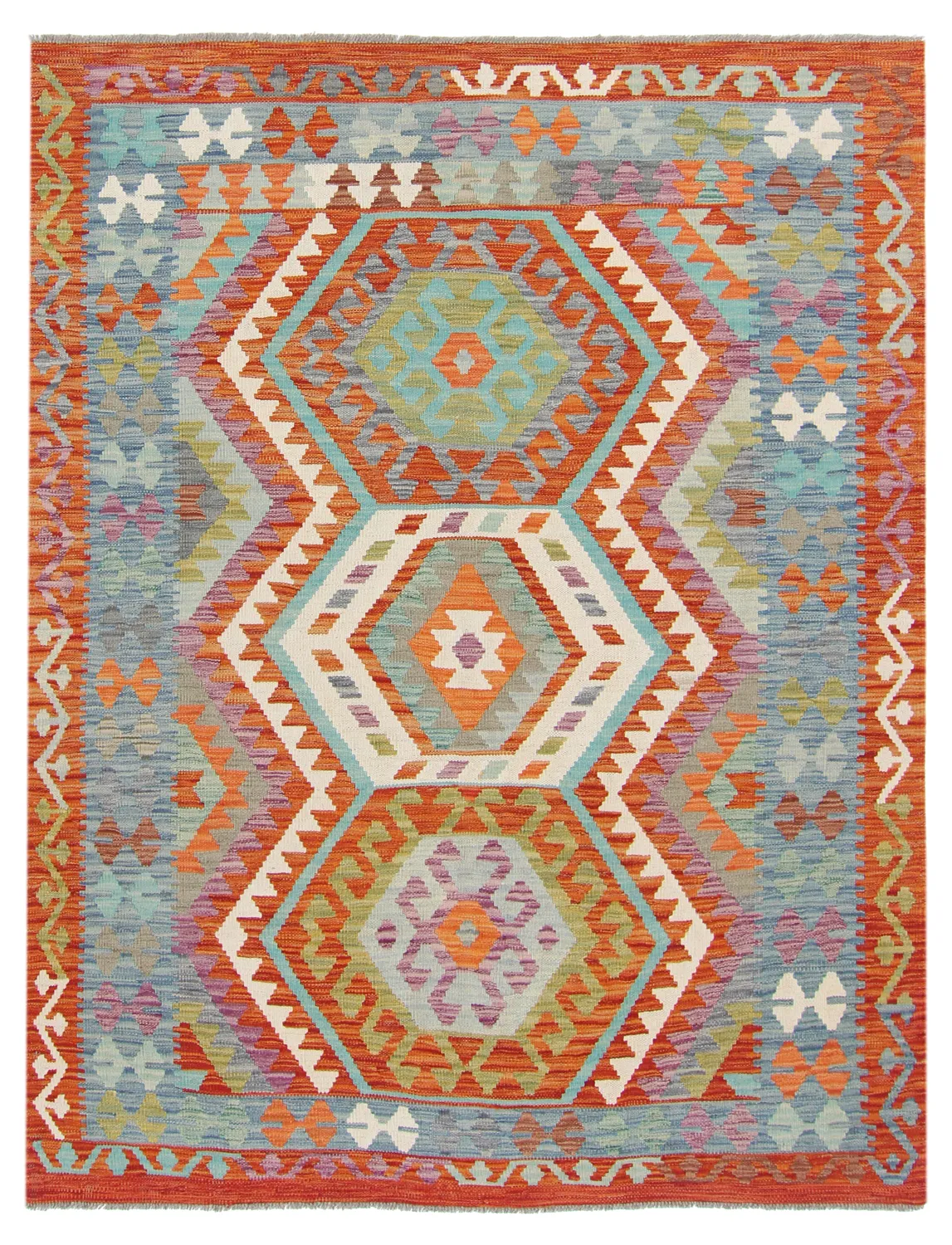 Orientális kilim szőnyeg 198 x 155 cm