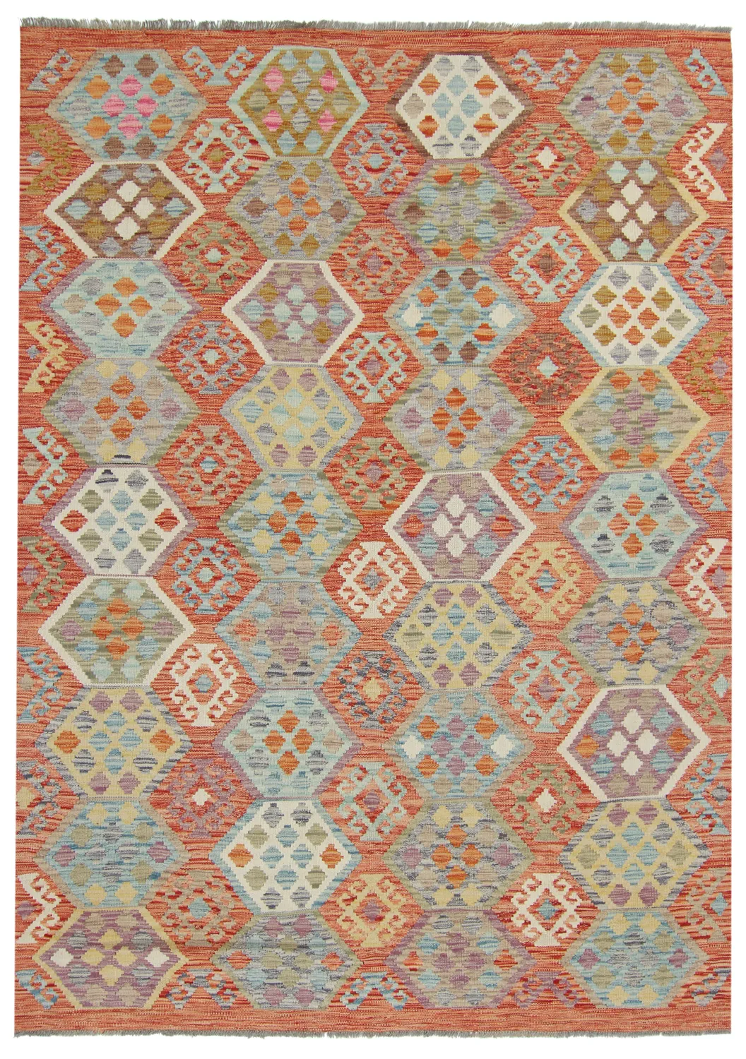 Orientális kilim szőnyeg 251 x 181 cm