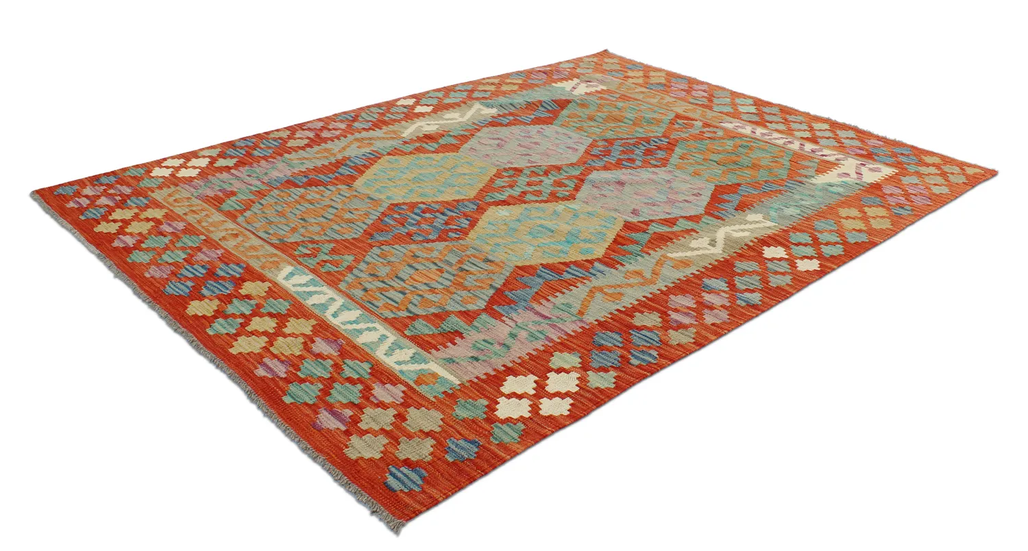 Orientális kilim szőnyeg 200 x 151 cm