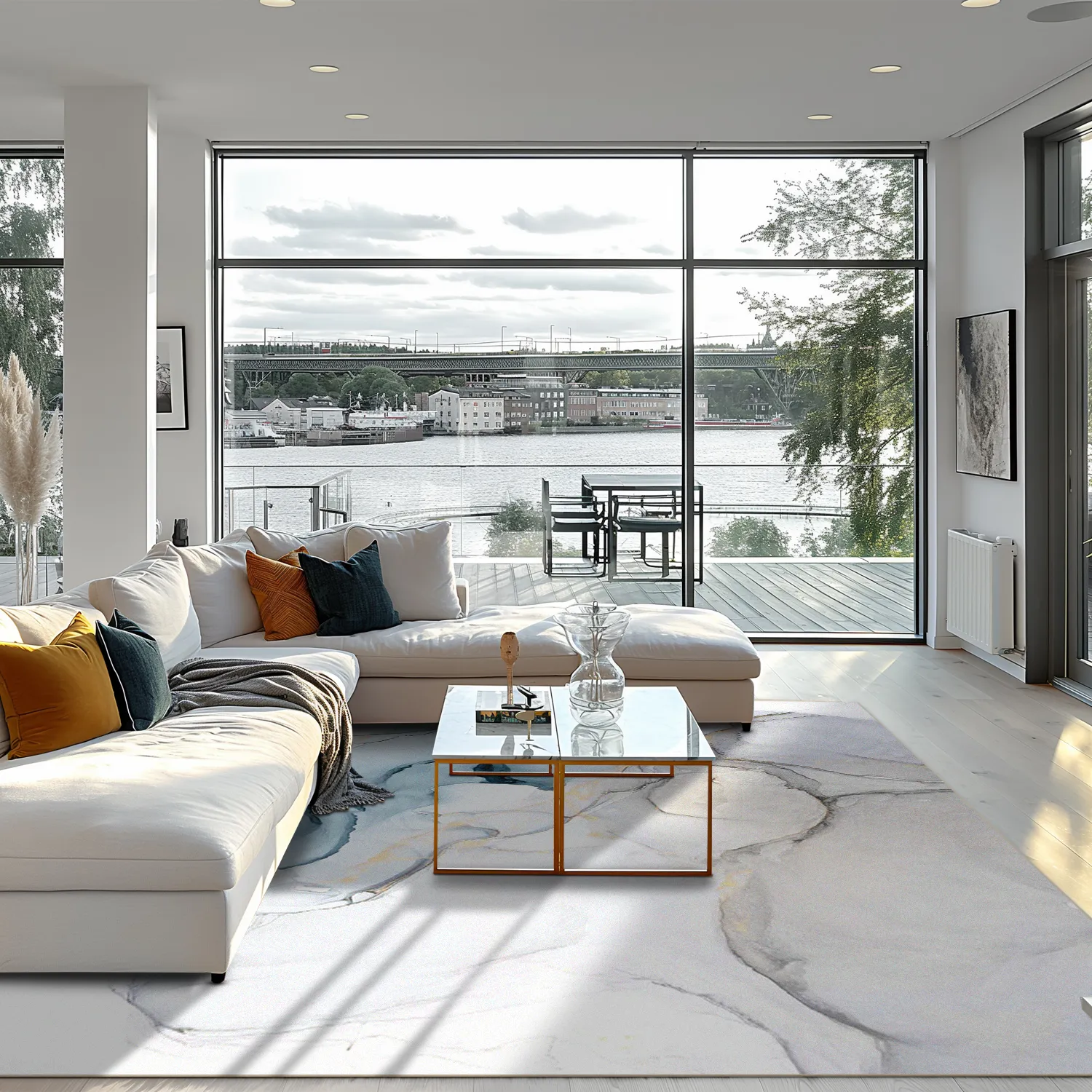 Wilton szőnyeg - Koloa (kék)