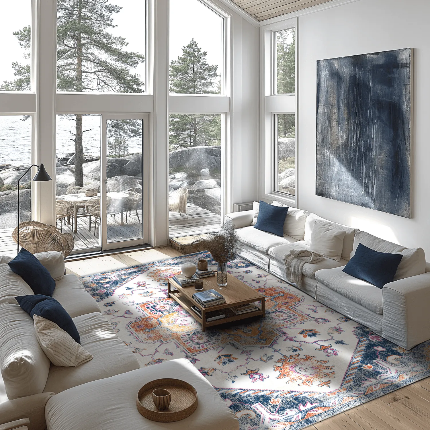 Wilton szőnyeg - Lamta (többszínű)