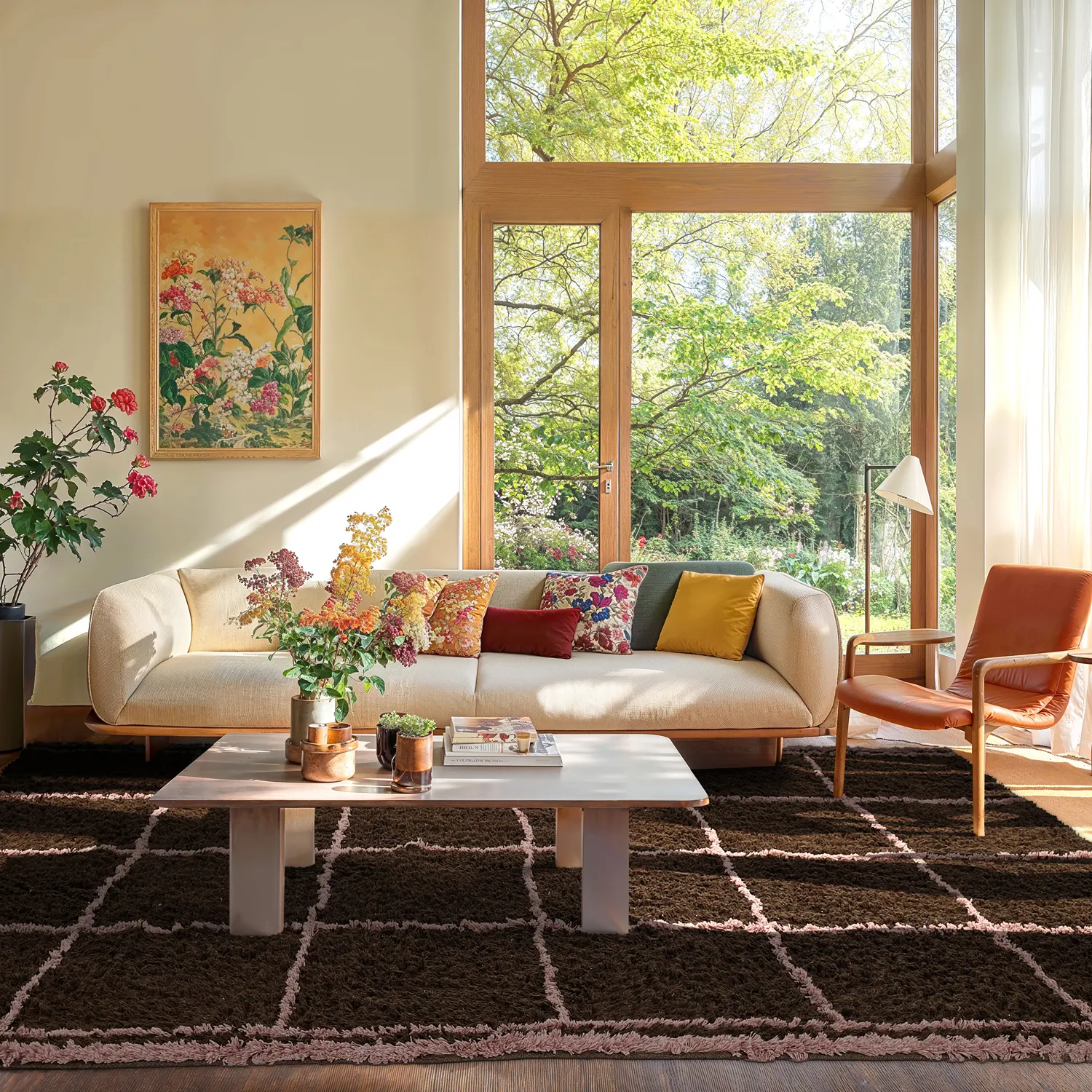 Shaggy szőnyeg - Lana Natural Cotton Shaggy (barna)