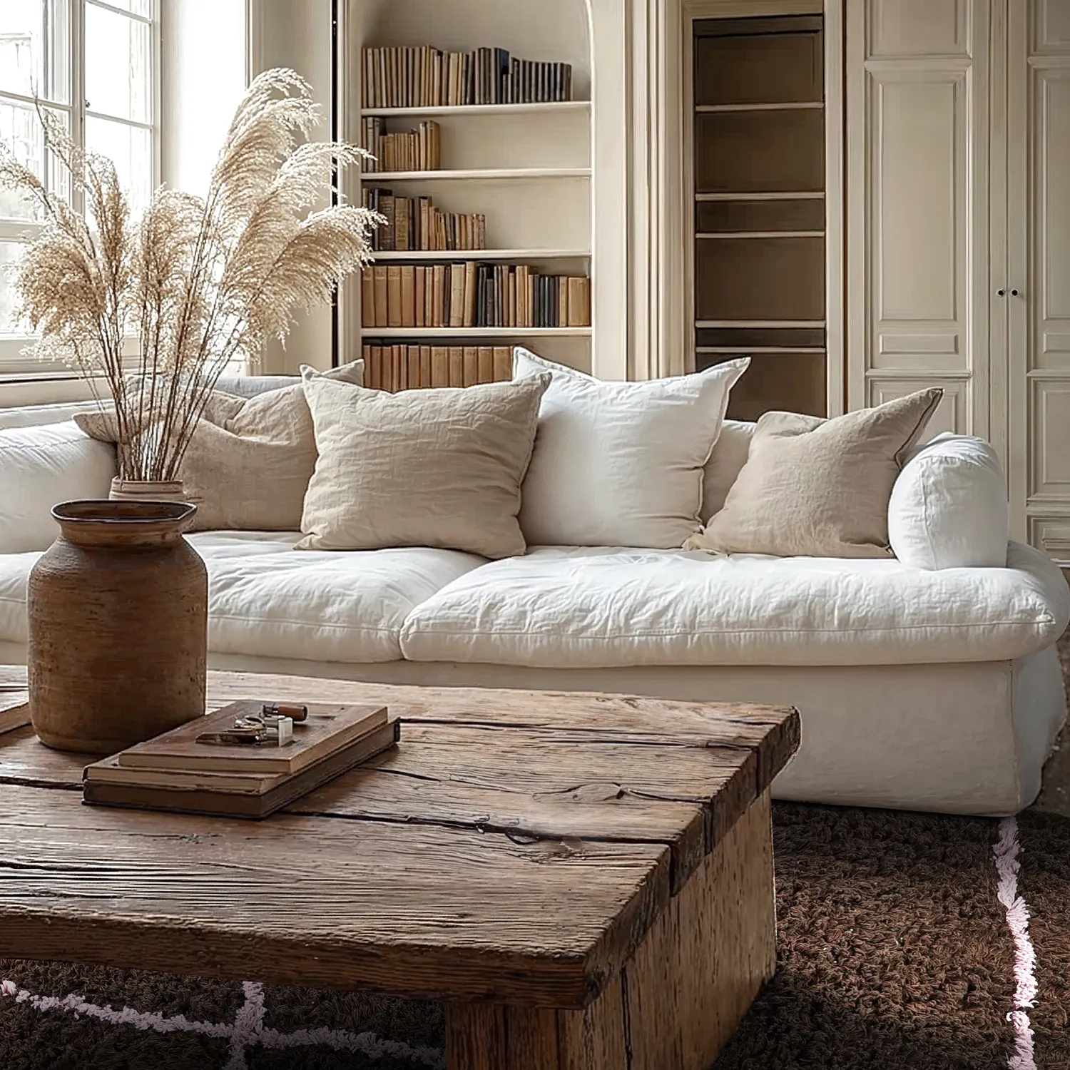 Shaggy szőnyeg - Lana Natural Cotton Shaggy (barna)