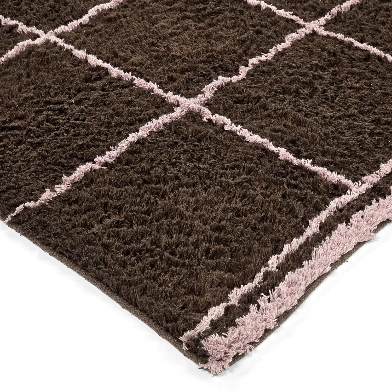 Shaggy szőnyeg - Lana Natural Cotton Shaggy (barna)