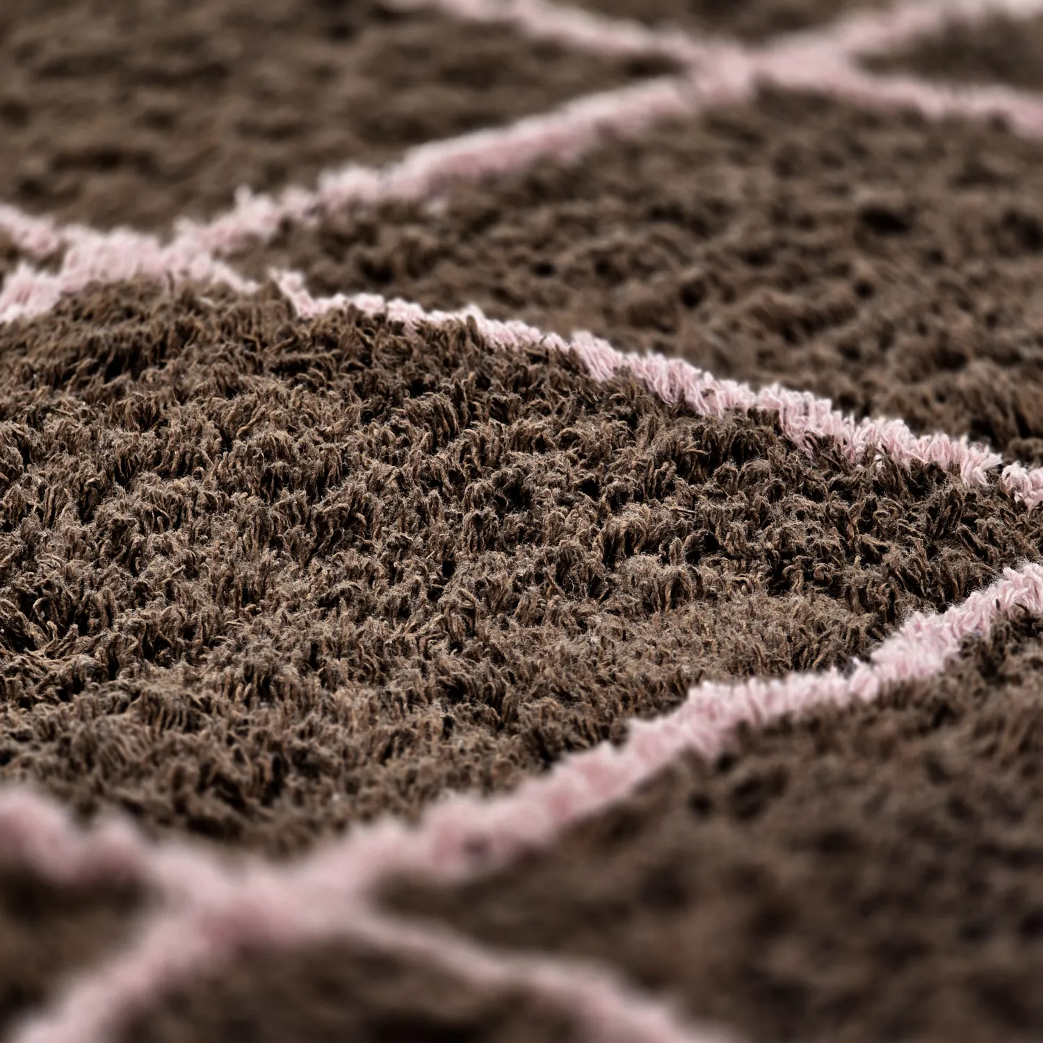 Shaggy szőnyeg - Lana Natural Cotton Shaggy (barna)