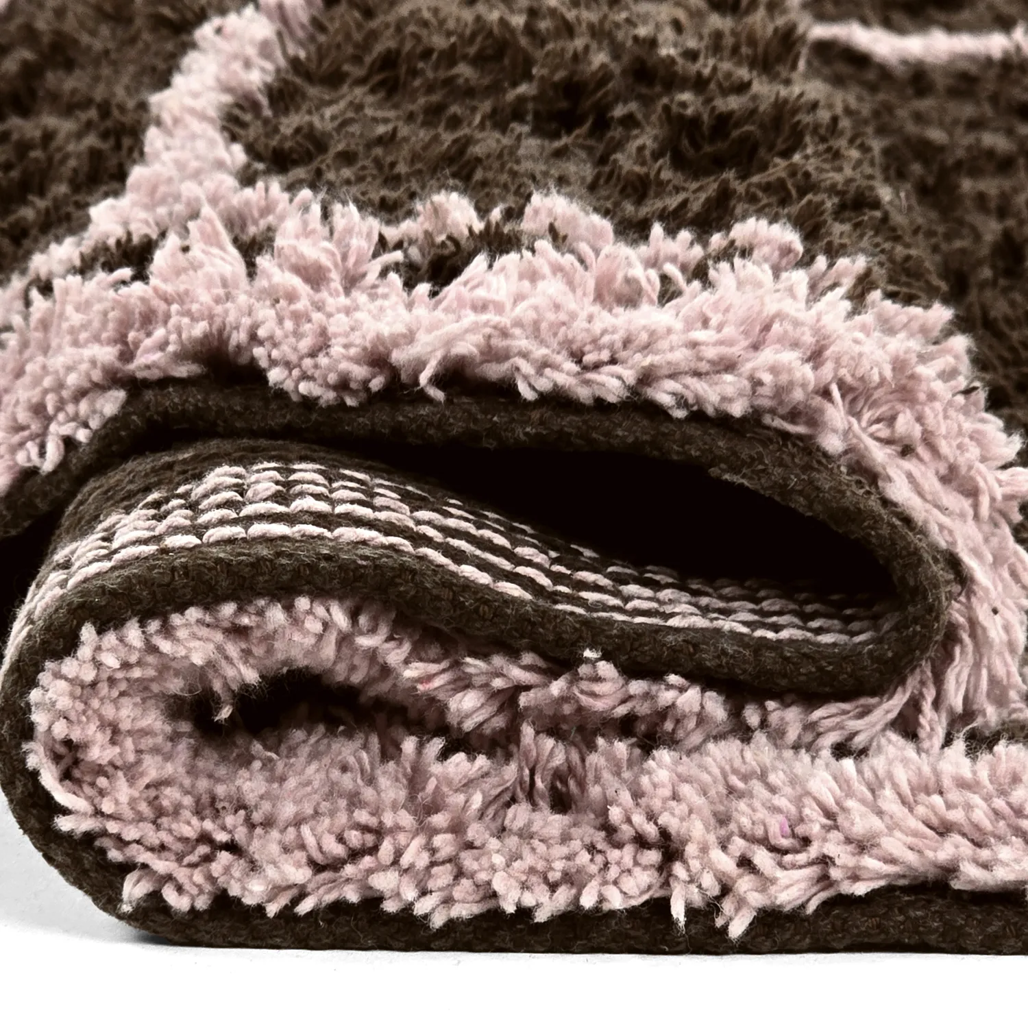 Kerek szőnyeg - Lana Natural Cotton Shaggy (barna)