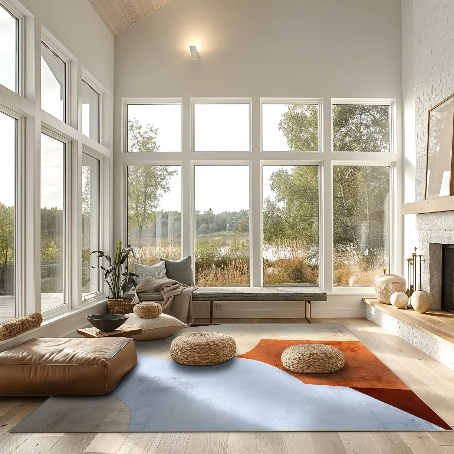 Wilton szőnyeg - Lazio (világoskék)