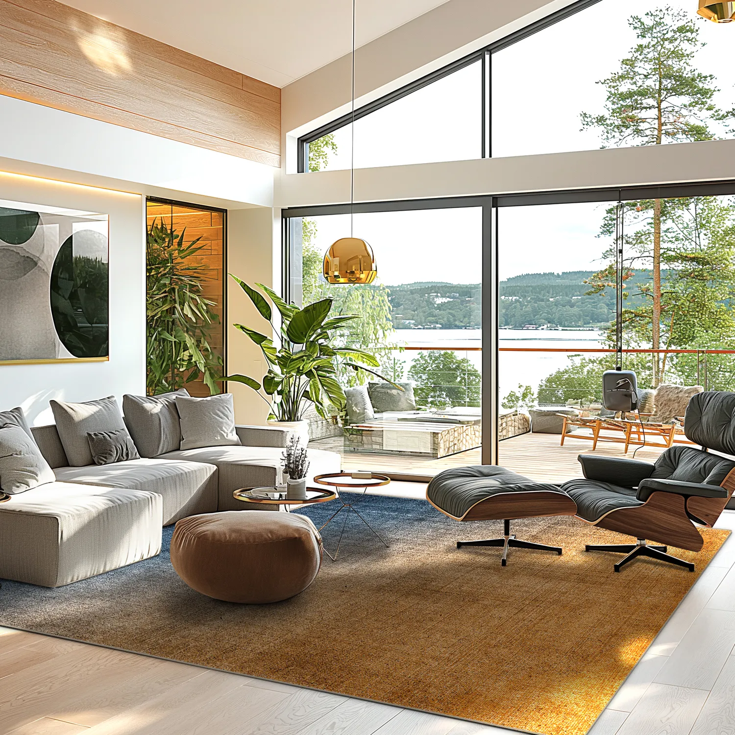 Wilton szőnyeg - Librilla (barna/kék)