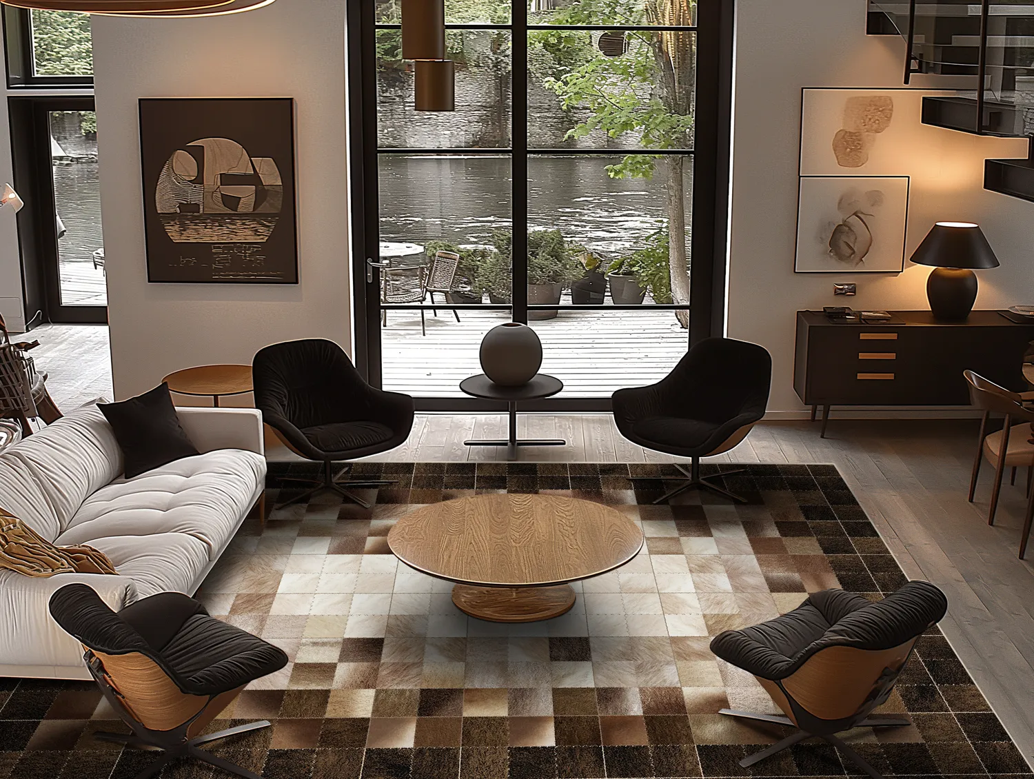 Wilton szőnyeg - Livada (barna/többszínű)