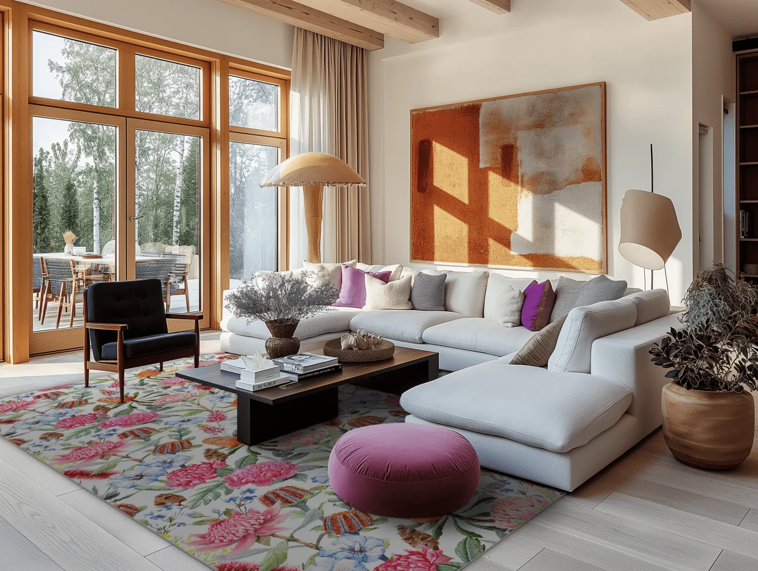 Wilton szőnyeg - Lois (rózsaszín/multi)