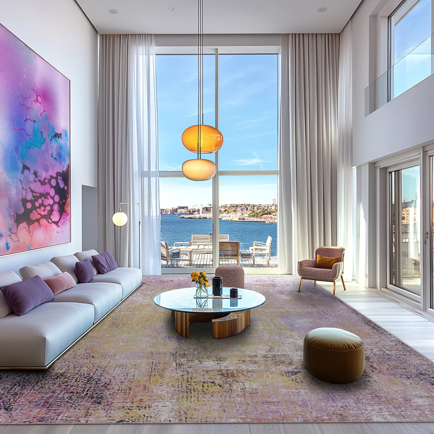 Wilton szőnyeg - Loures (lila)