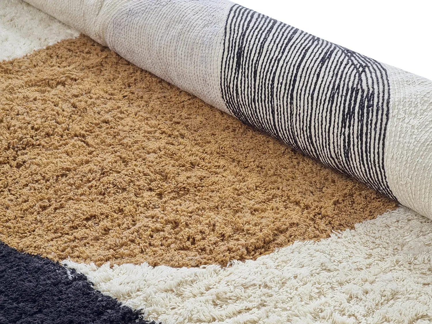 Kerek szőnyeg - Mantona Natural Cotton Shaggy (többszínű)