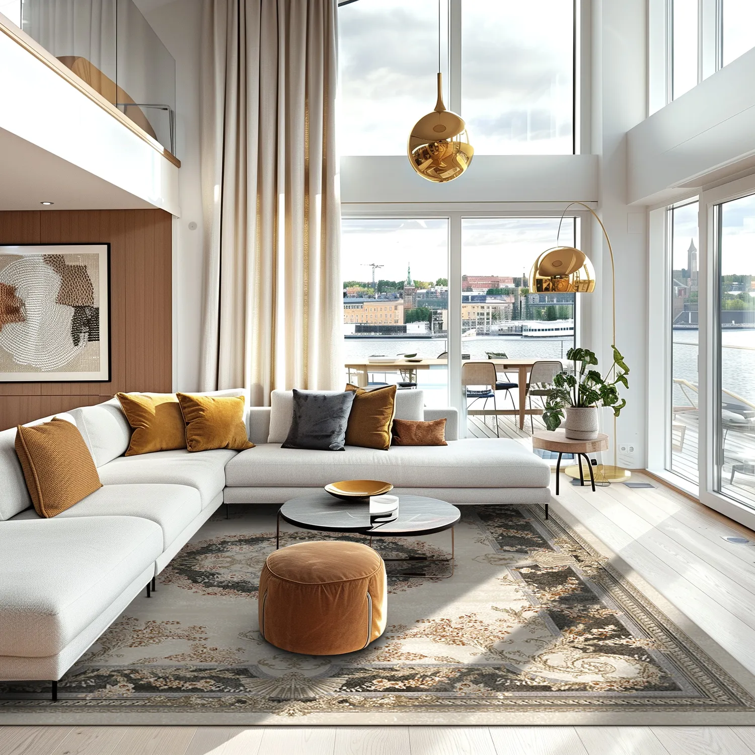 Wilton szőnyeg - Marand (szürke/bezs)