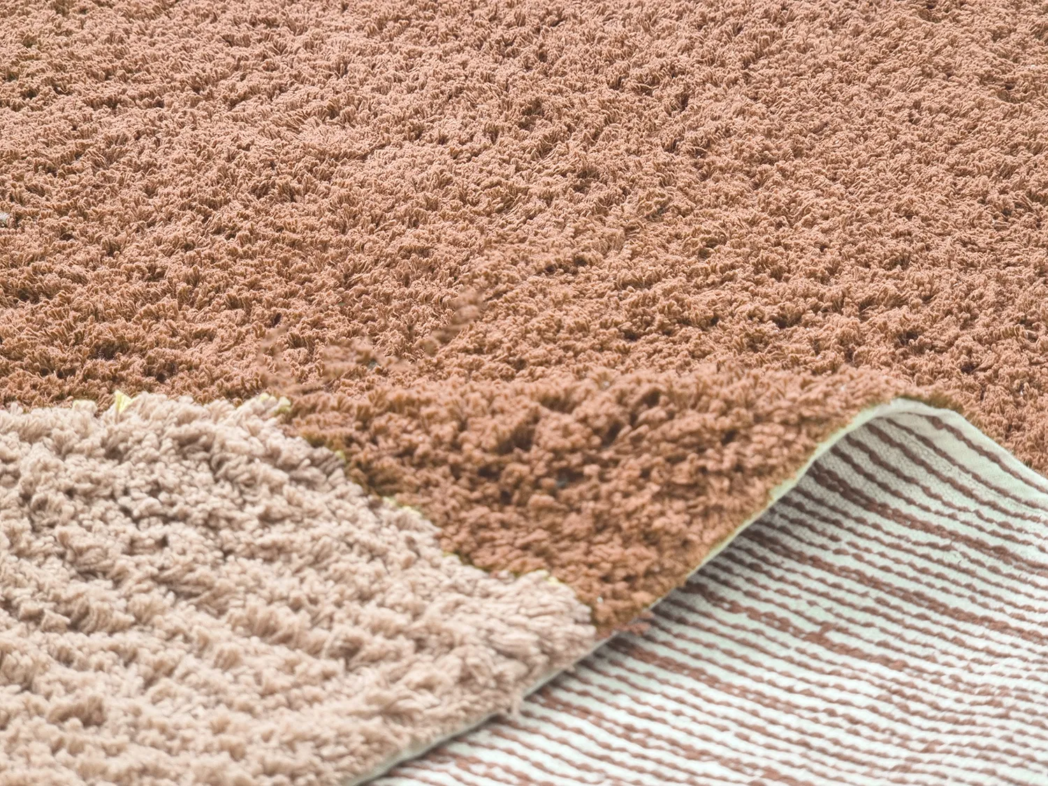 Kerek szőnyeg - Mareto Natural Cotton Shaggy (barna)