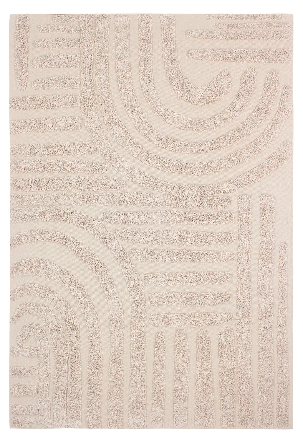 Shaggy szőnyeg - Margo Natural Cotton Shaggy (bézs)