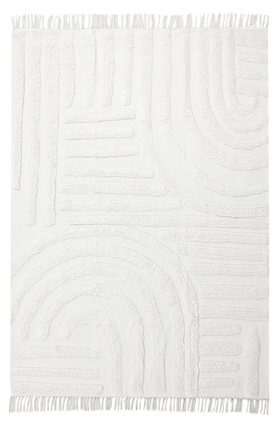 Shaggy szőnyeg - Mavis Natural Cotton Shaggy (offwhite)