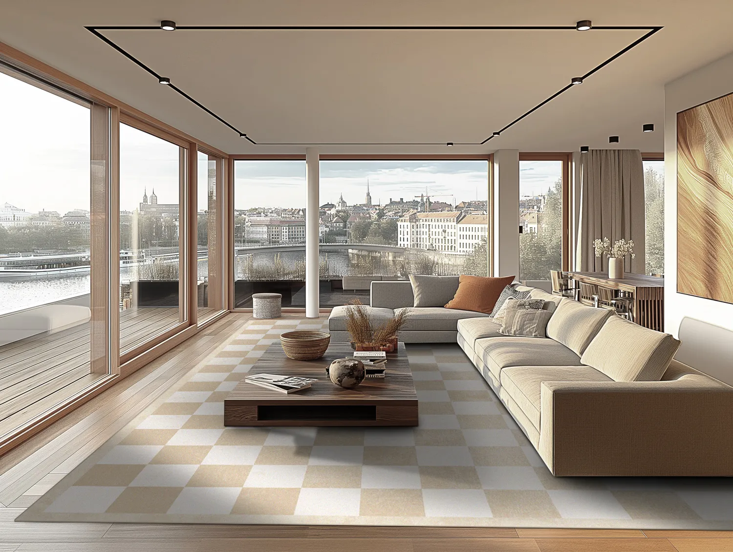 Wilton szőnyeg - Nevada (bezs/fehér)