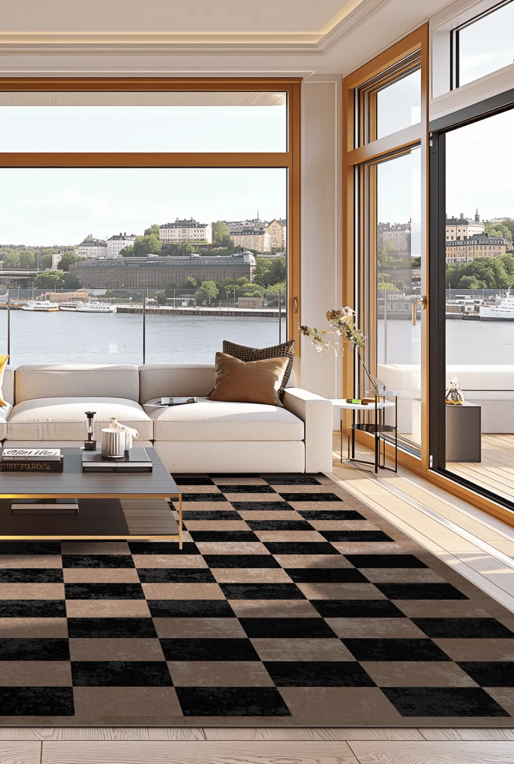 Wilton szőnyeg - Nevada (fekete/barna)