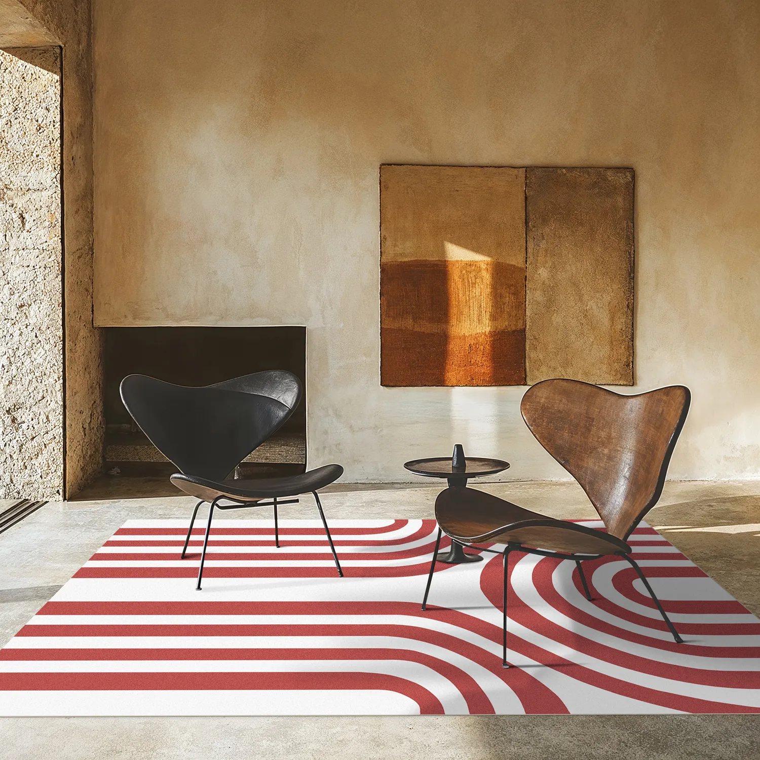 Wilton szőnyeg - Obidos (piros/fehér)