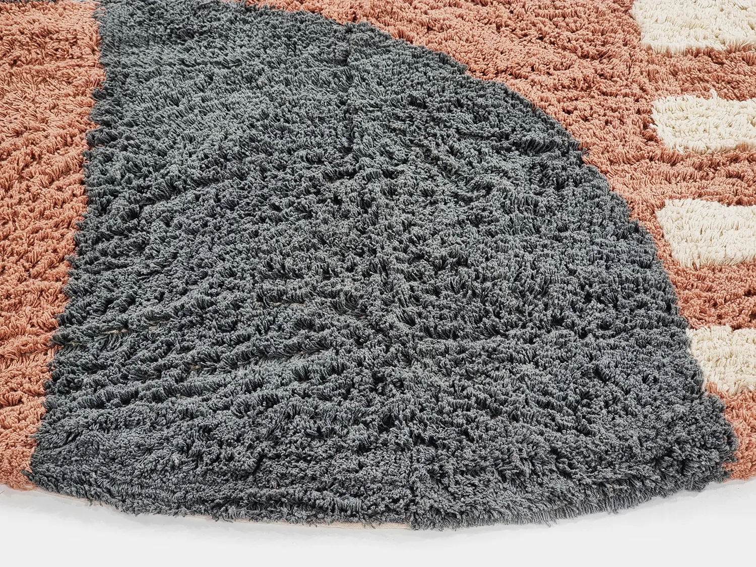 Kerek szőnyeg - Osmery Natural Cotton Shaggy (többszínű)