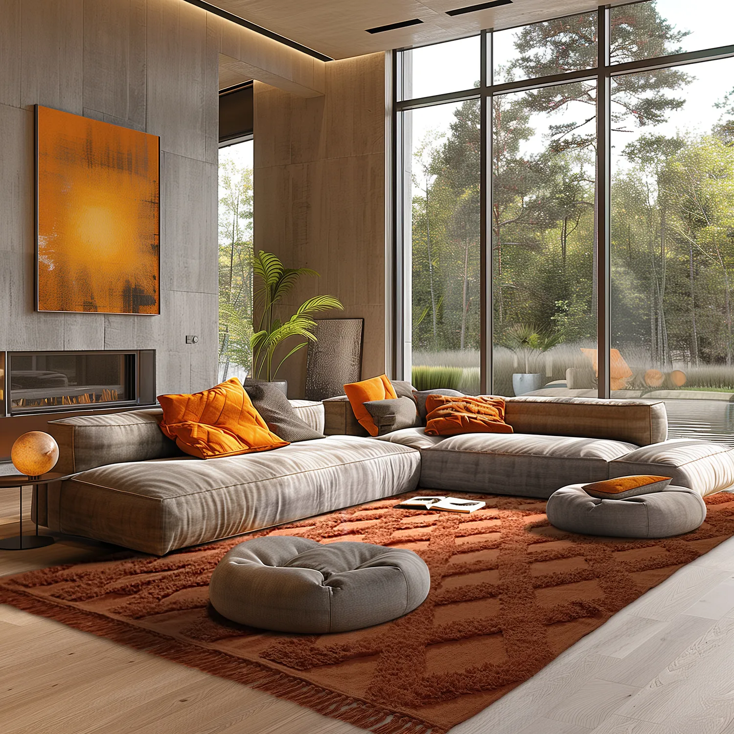 Shaggy szőnyeg - Pamplona Natural Cotton Shaggy (terracotta)