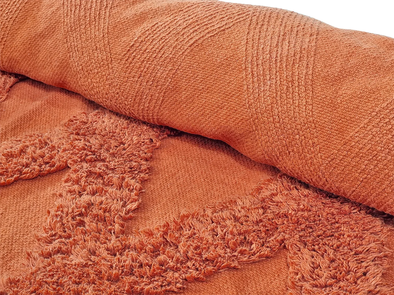Kerek szőnyeg - Pamplona Natural Cotton Shaggy (terracotta)