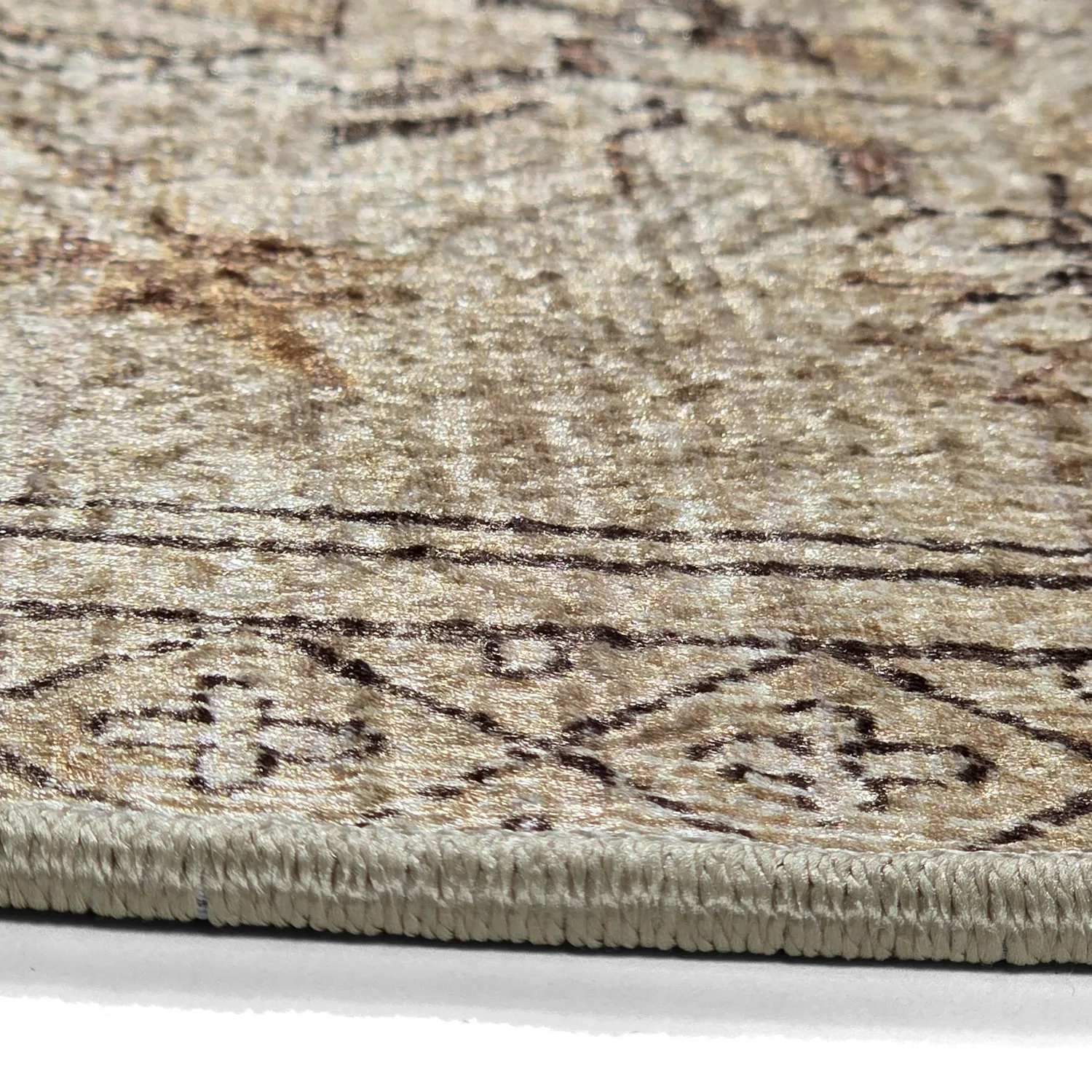 Wilton szőnyeg - rózsaszínlie (bezs)