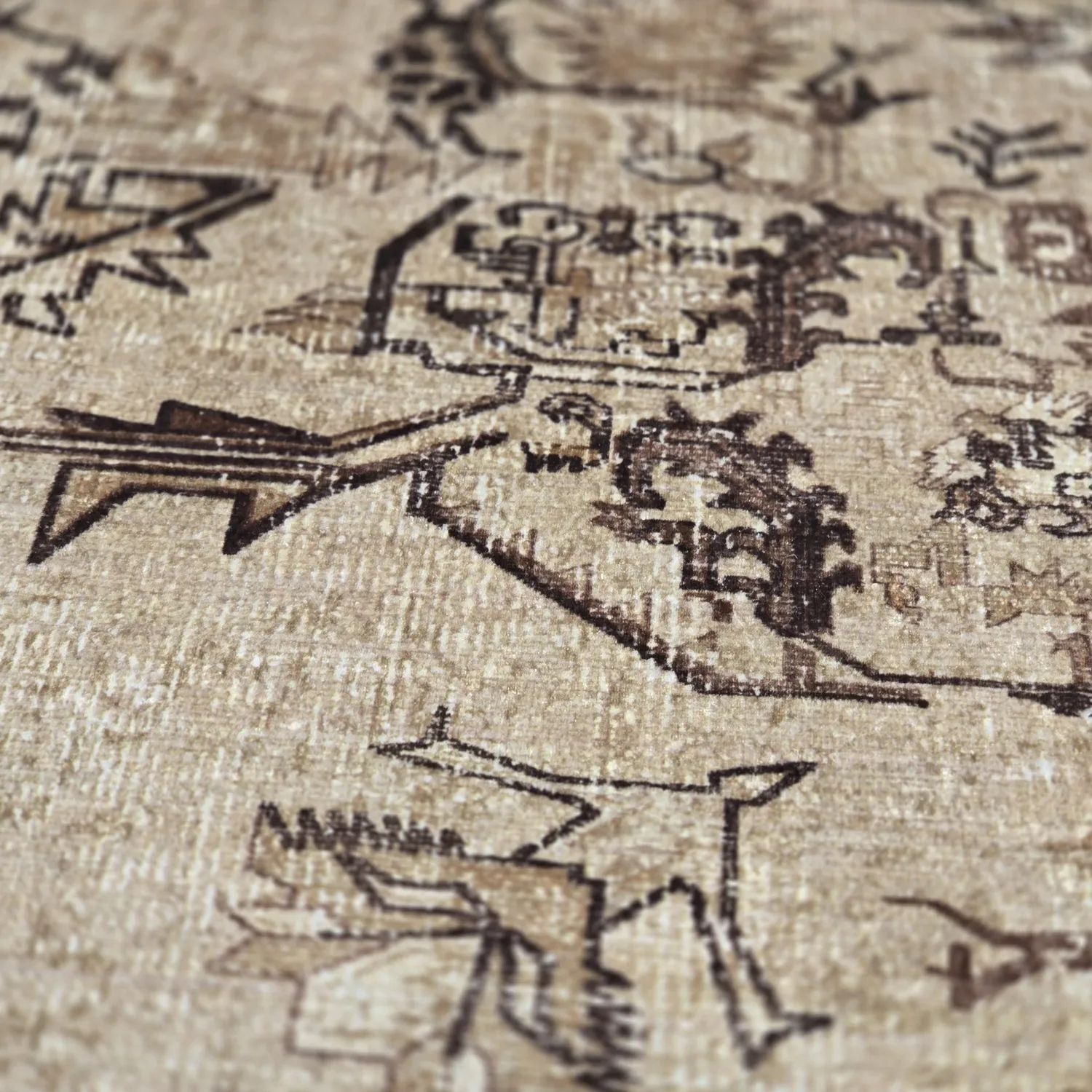 Wilton szőnyeg - rózsaszínlie (bezs)