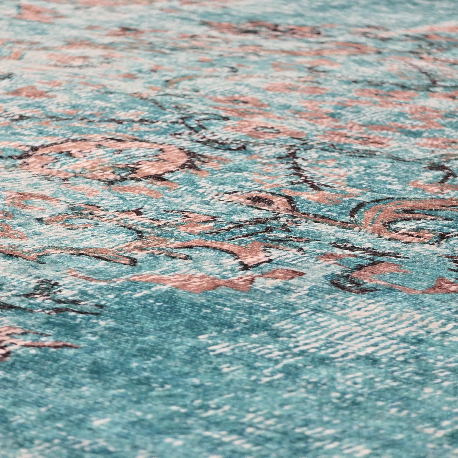 Wilton szőnyeg - rózsaszínlie (kék)