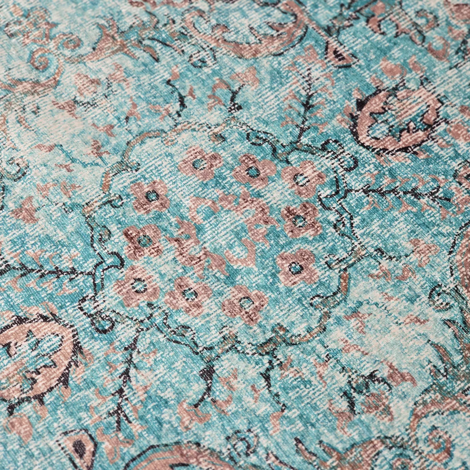 Wilton szőnyeg - rózsaszínlie (kék)