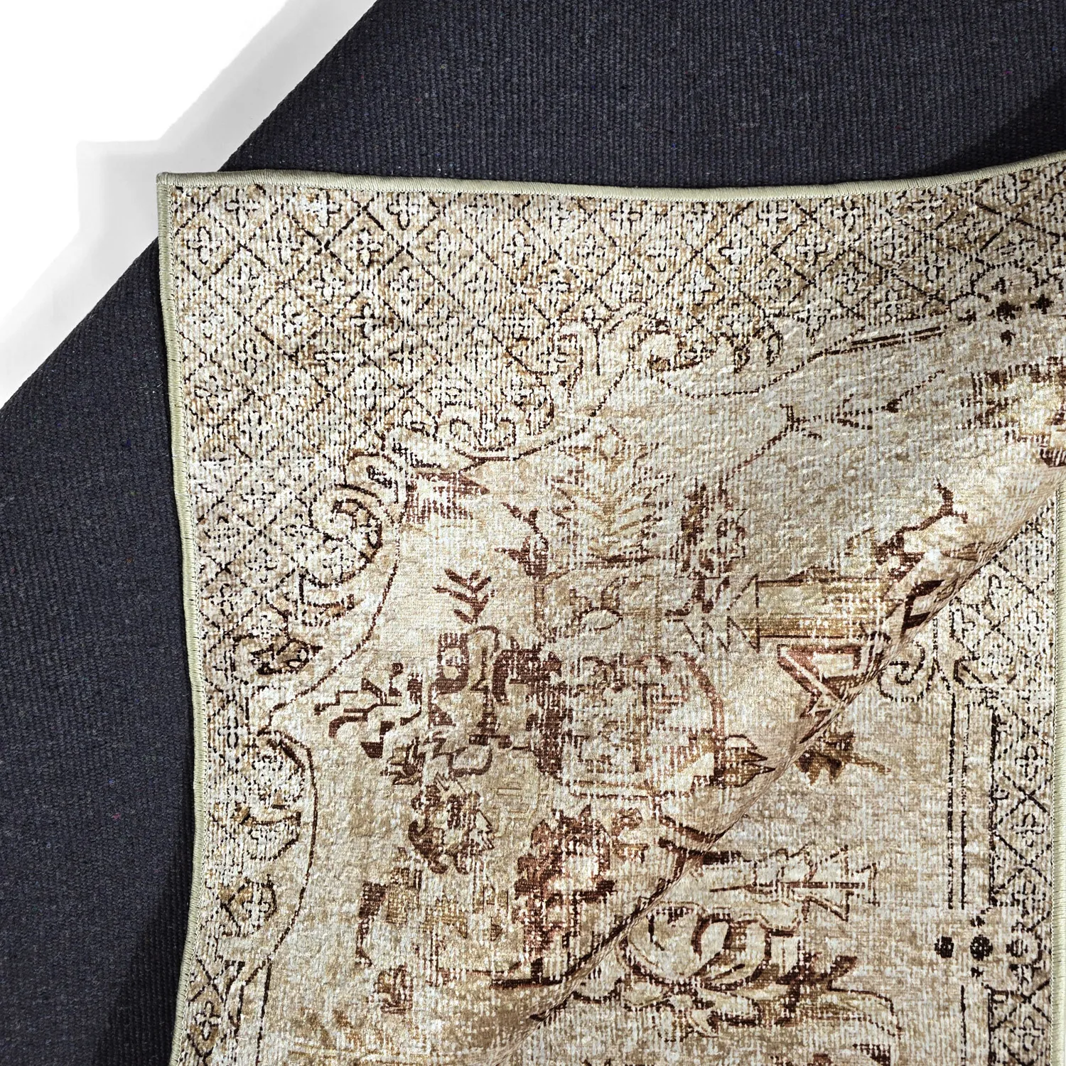 Wilton szőnyeg - rózsaszínlie (barna)