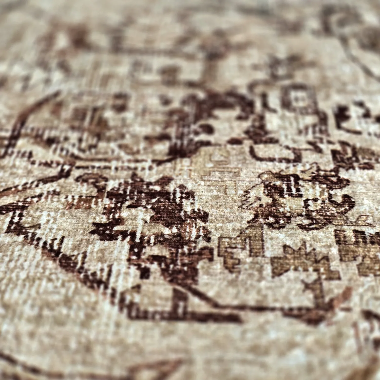 Wilton szőnyeg - rózsaszínlie (barna)