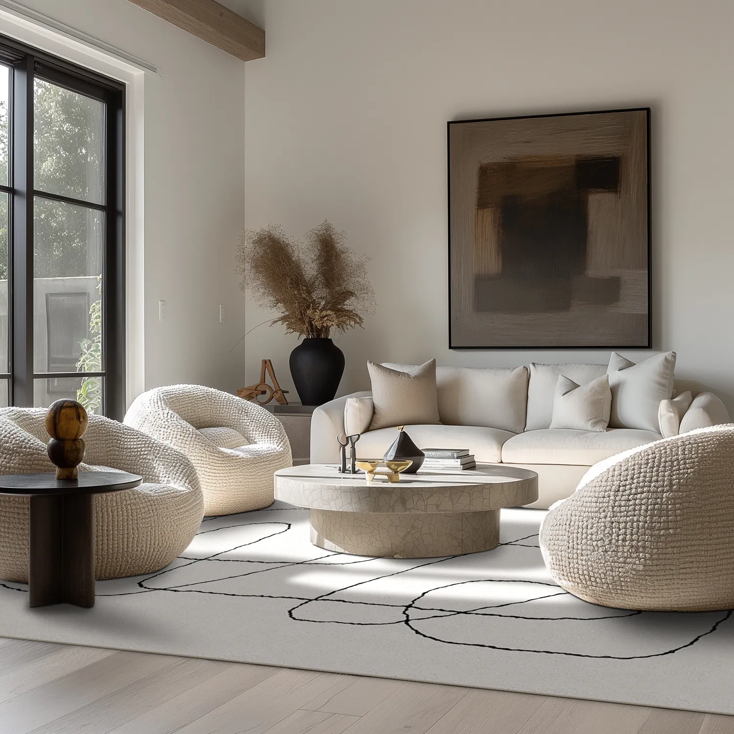 Wilton szőnyeg - Rosetta (szürke)