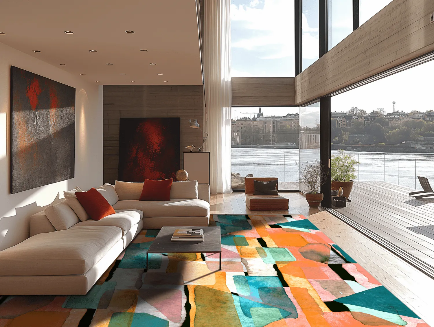 Wilton szőnyeg - Salome (narancs/multi)