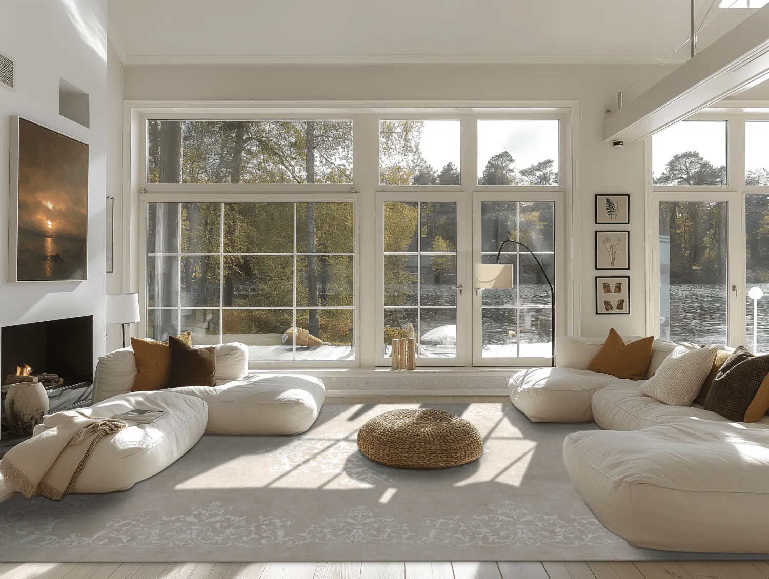 Wilton szőnyeg - Santi (bezs/fehér)