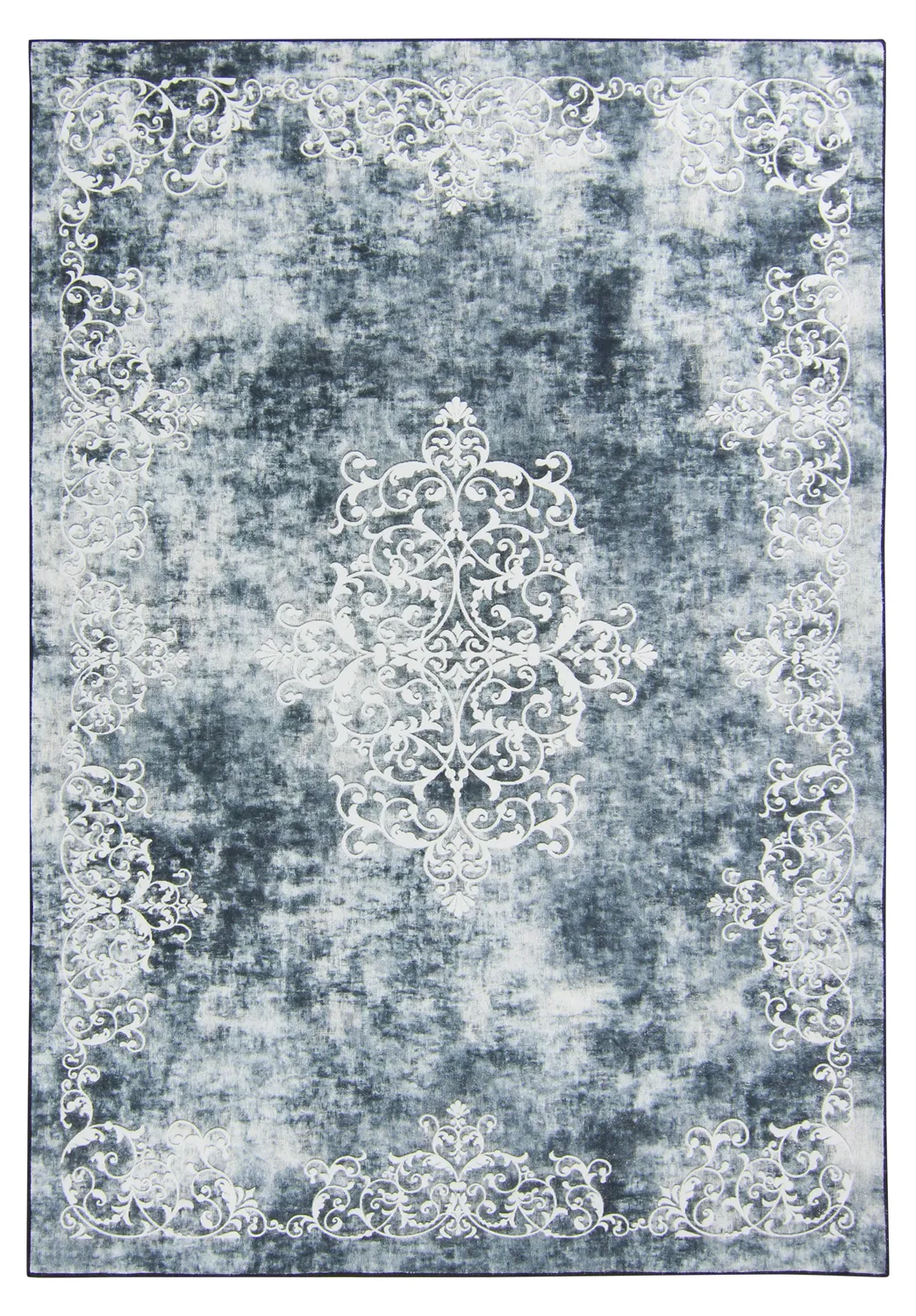Wilton szőnyeg - Santi (kékesszürke/fehér)