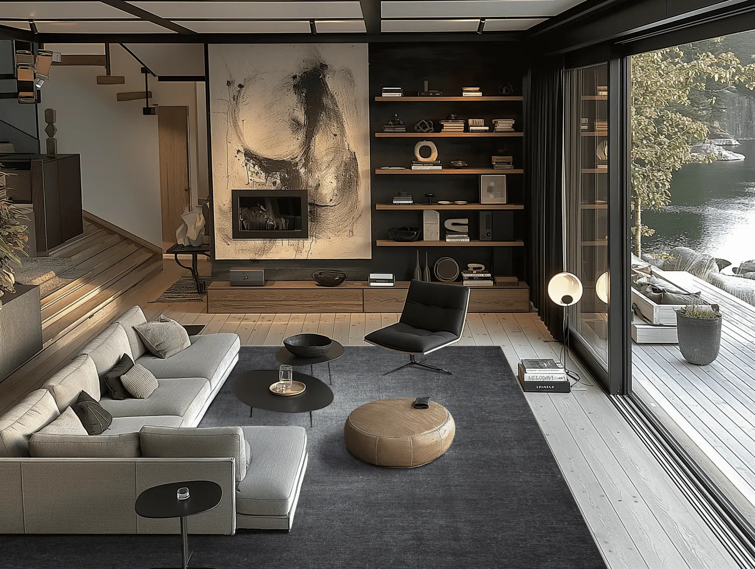 Wilton szőnyeg - Serifos (sötétszürke)