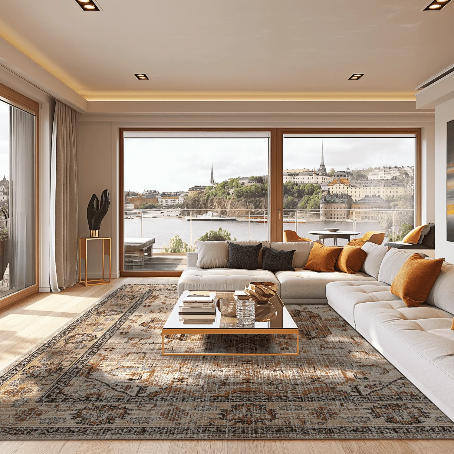 Wilton szőnyeg - Siliana (bezs)