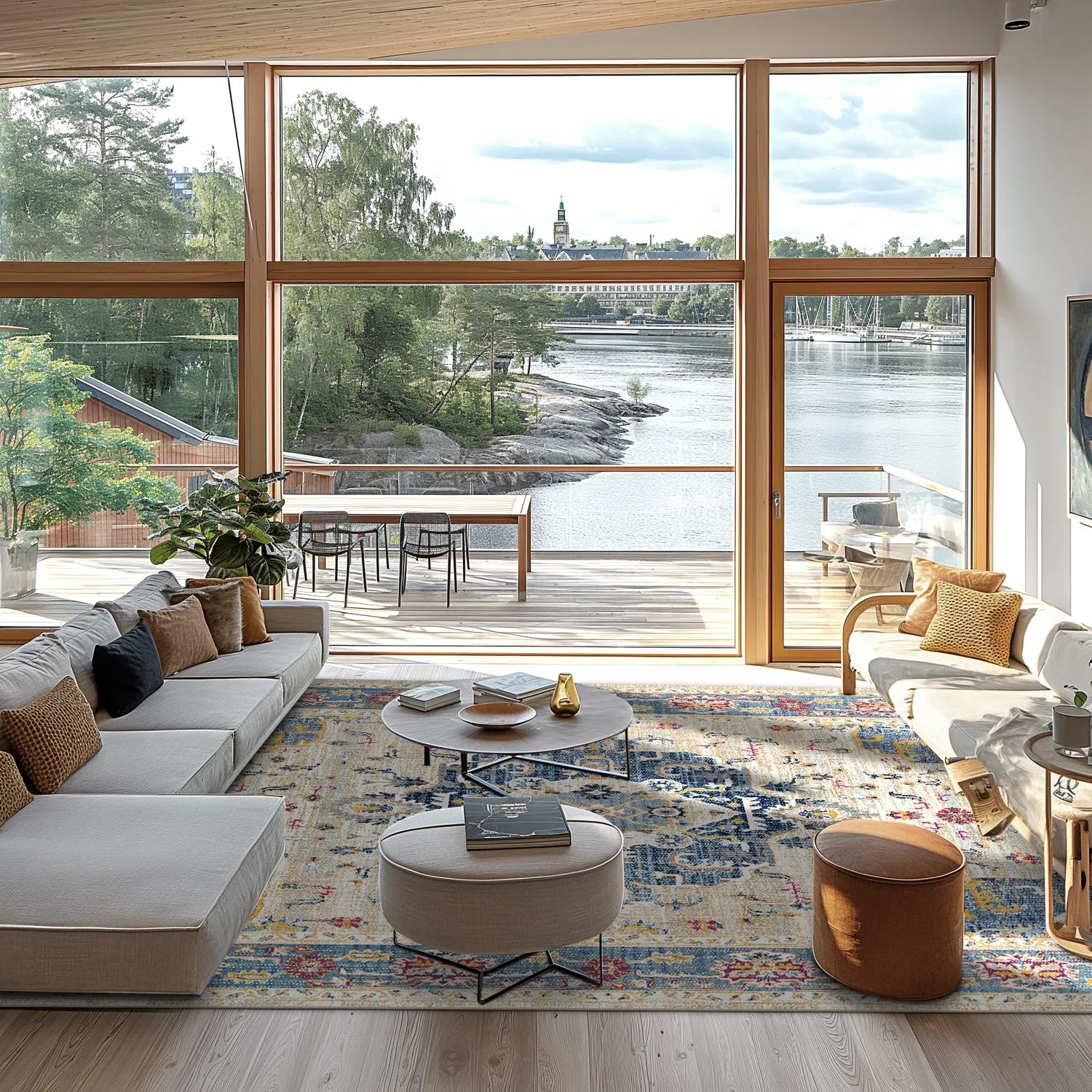 Wilton szőnyeg - Siliana (kék)