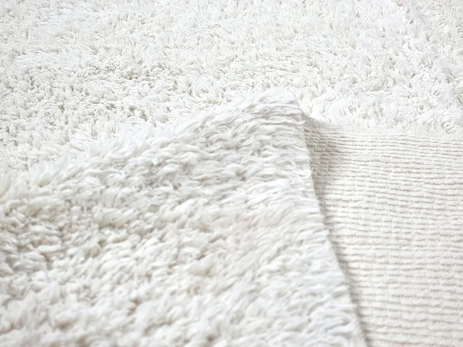Kerek szőnyeg - Sion Natural Cotton Shaggy (offwhite)