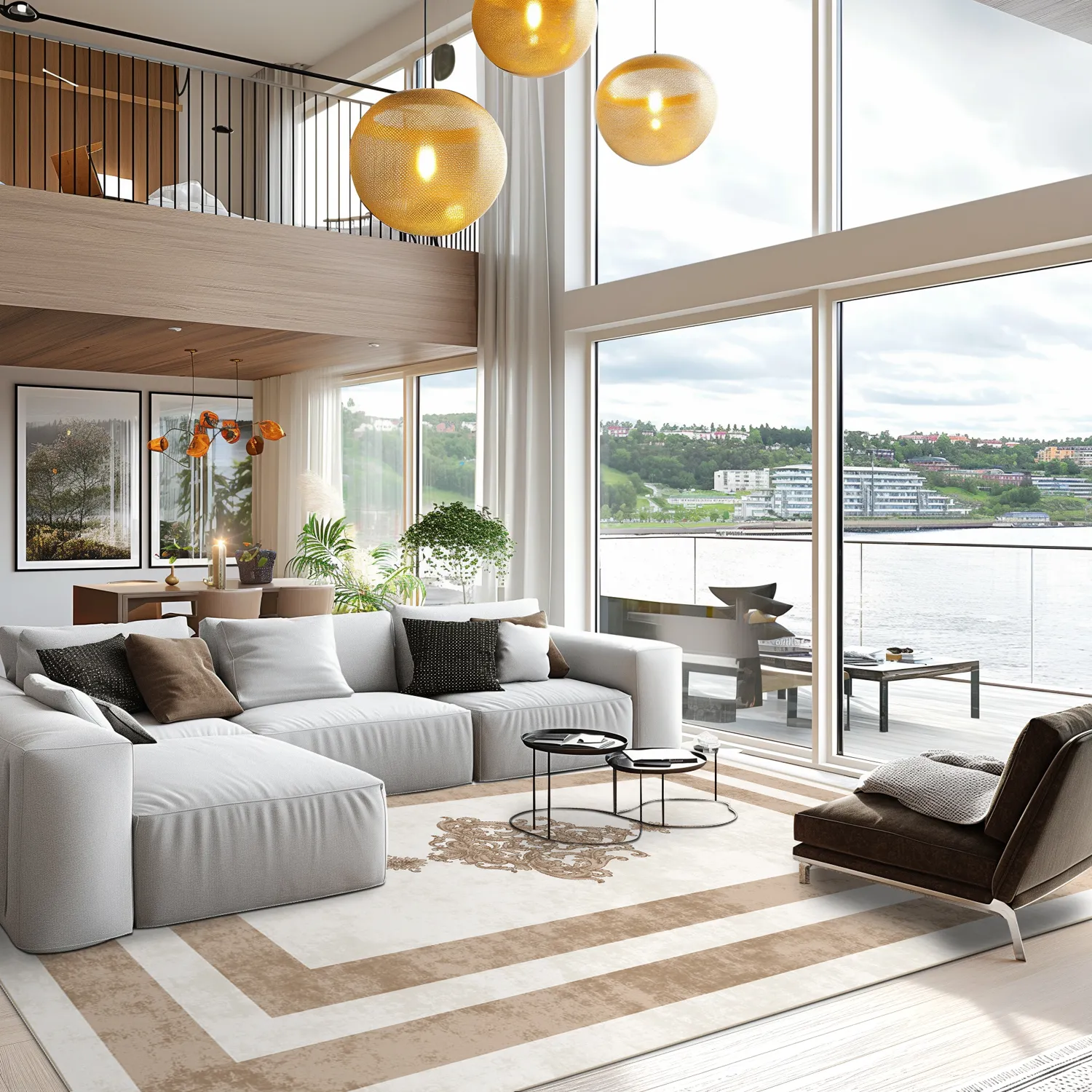 Wilton szőnyeg - Soros (bezs/fehér)