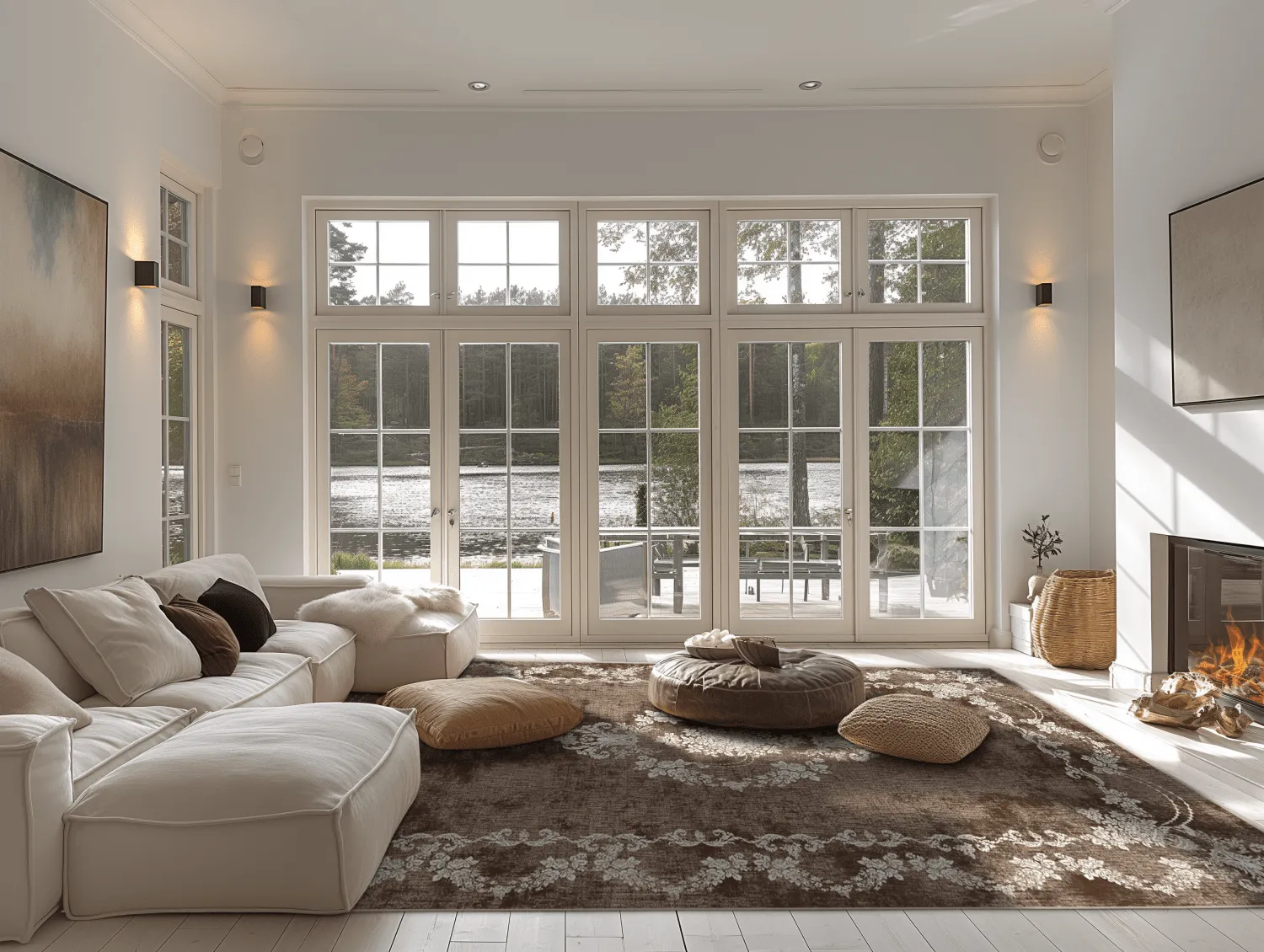 Wilton szőnyeg - Taknis (barna)