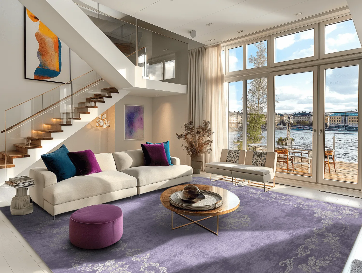 Wilton szőnyeg - Taknis (világos lila)