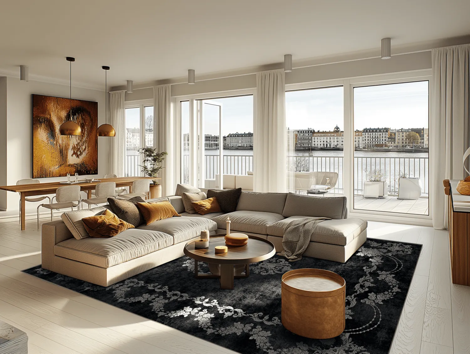 Wilton szőnyeg - Taknis (fekete)