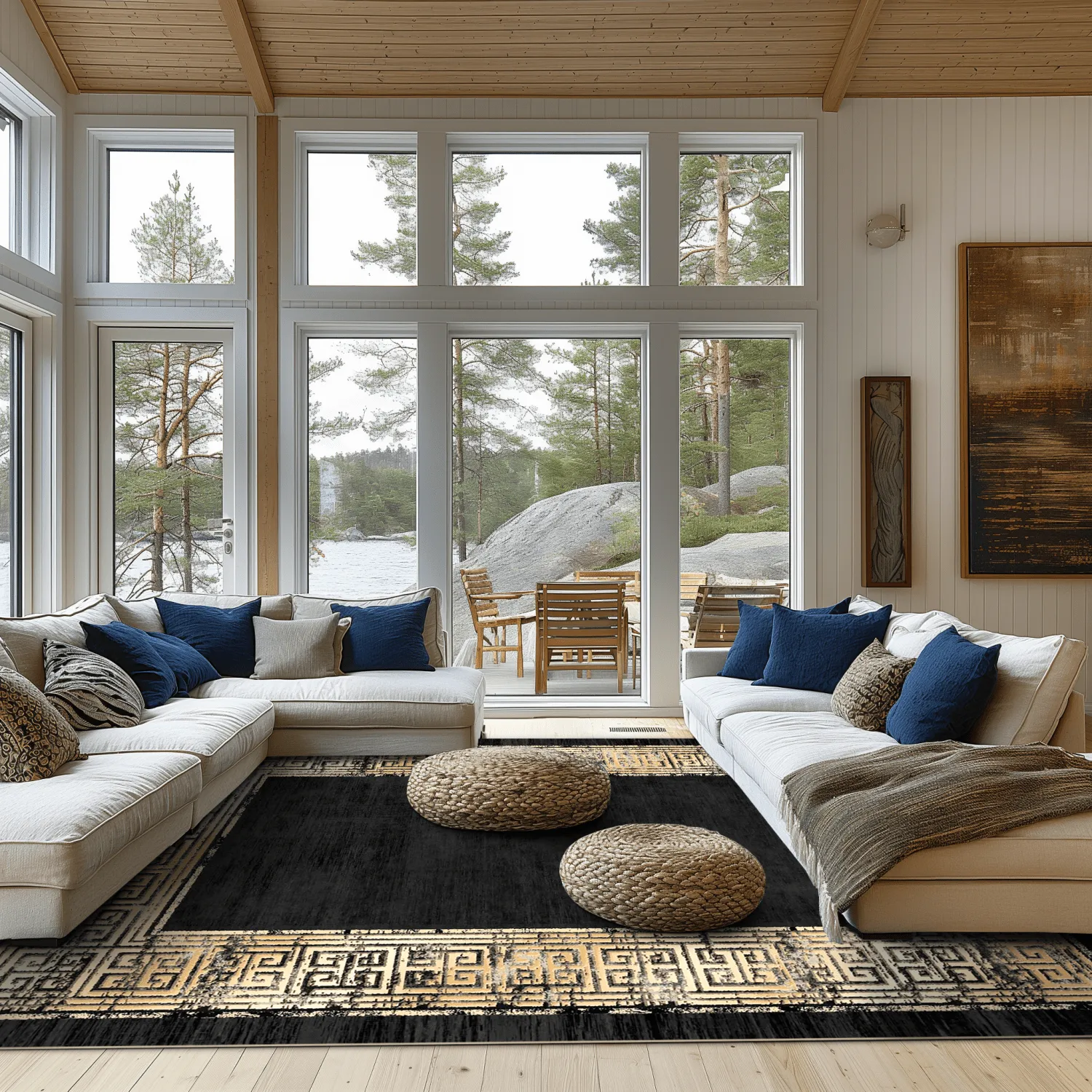 Wilton szőnyeg - Tilos (fekete)