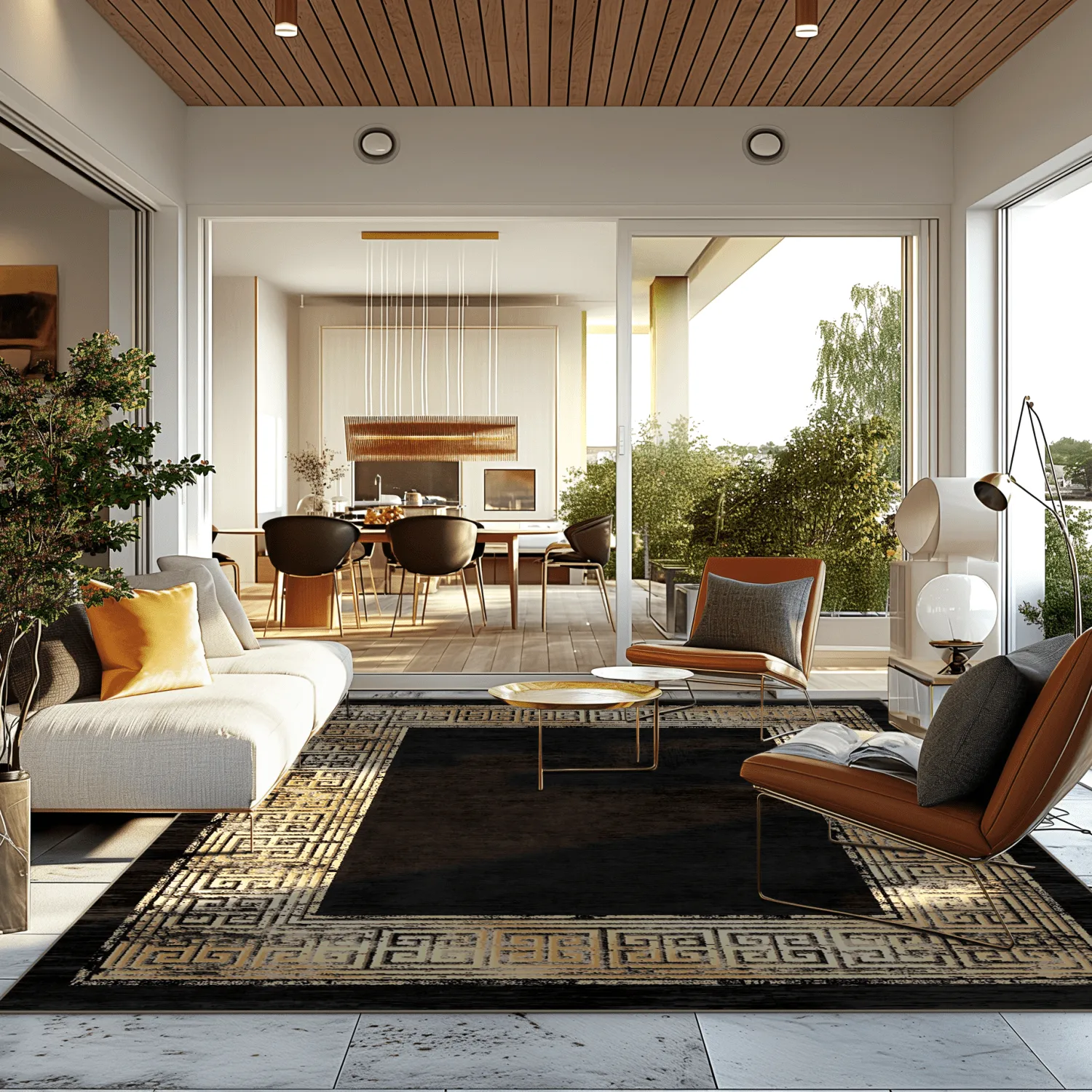 Wilton szőnyeg - Tilos (fekete)