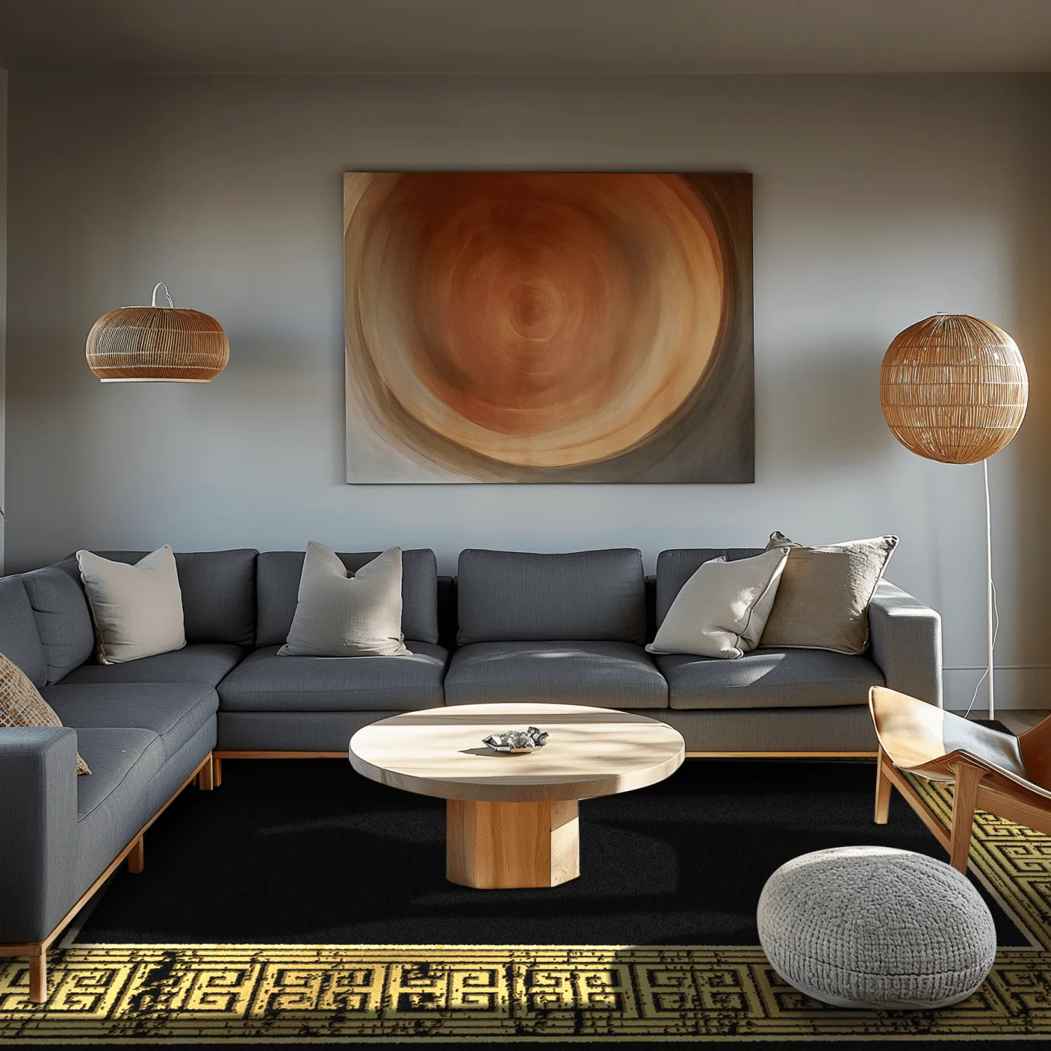 Wilton szőnyeg - Tilos (fekete/arany)