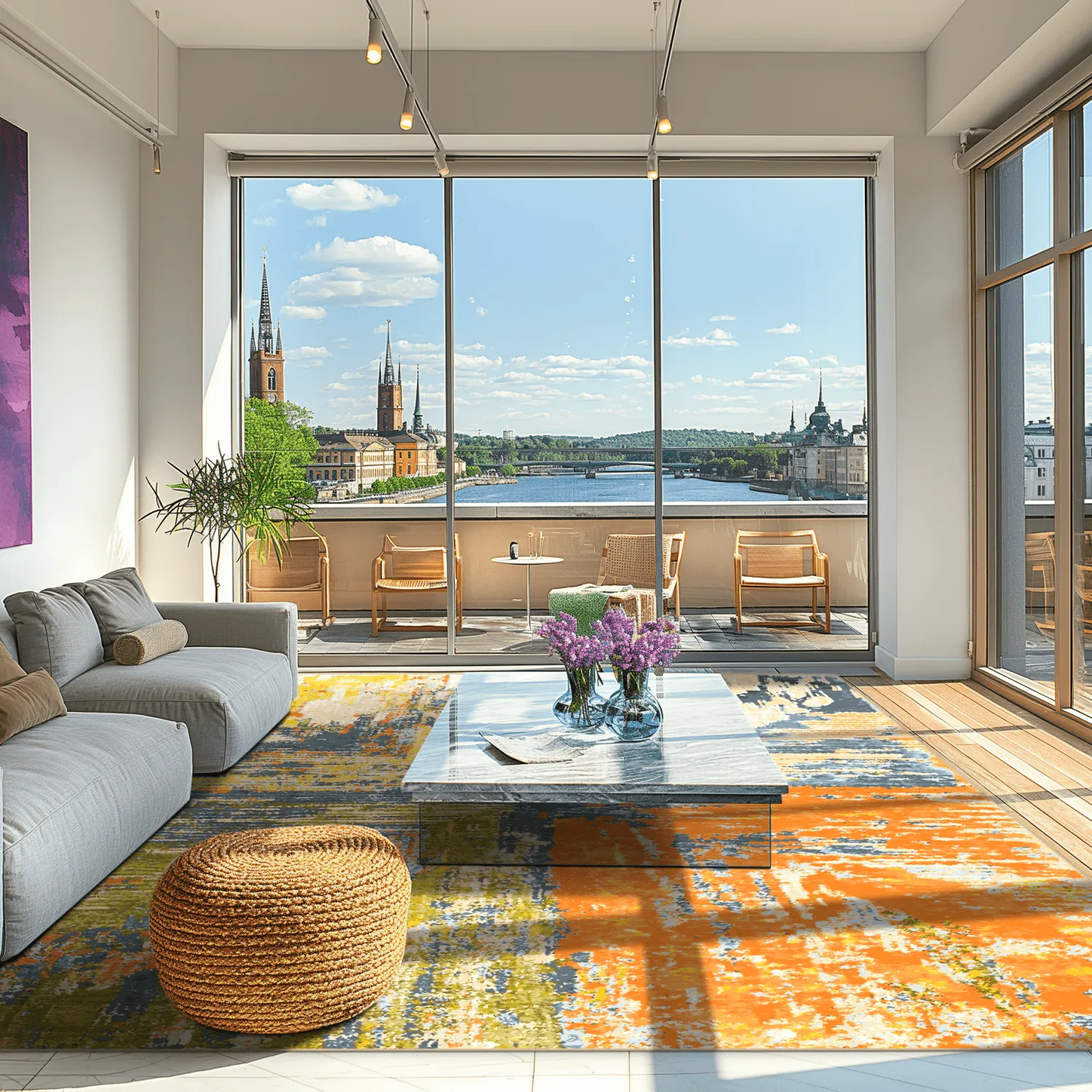 Wilton szőnyeg - Tizzano (narancssárga/többszínű)