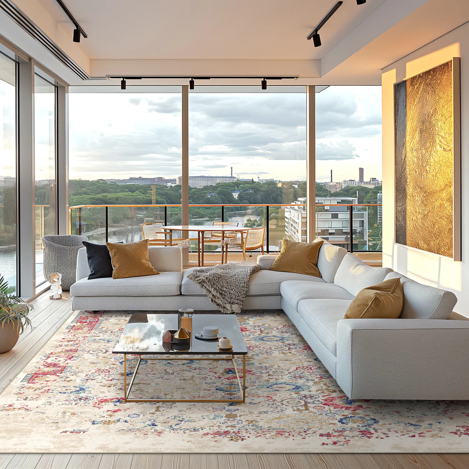 Wilton szőnyeg - Toujane (többszínű)