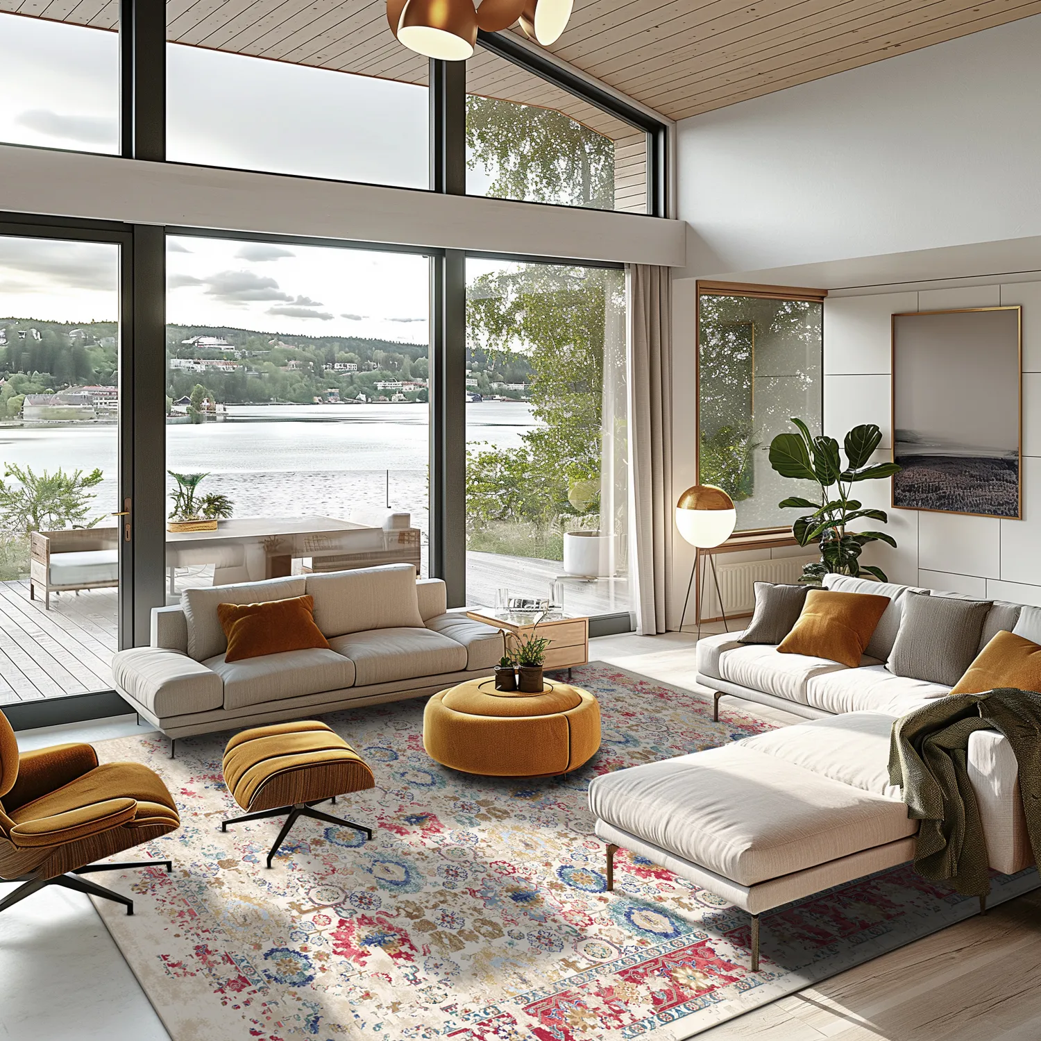 Wilton szőnyeg - Toujane (többszínű)